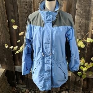 Columbia Interchange system coat L blue